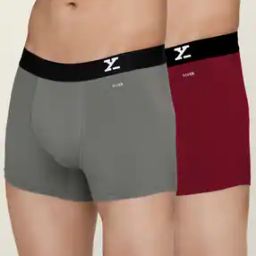 Pack of 2 Trunks with Elasticated Waist-image-35