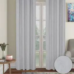 Set of 2 Eyelet Printed Door Curtains-image-48