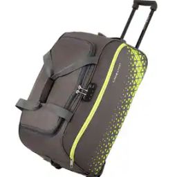 Geometric Print Trolley Bag with Adjustable Strap-5