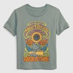 gap kids Boys Woodstock Graphic Print Regular Fit Crew-Neck T-Shirt-picture-20