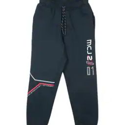 Boys Typographic Print Straight Fit Joggers-picture-28