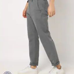 Straight Fit Flat-Front Chinos-image-24