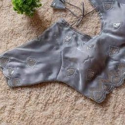 Women Self-design Back Open Blouse-image-88
