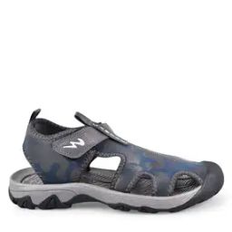 Double Strap Sandals with Velcro Fastening-23
