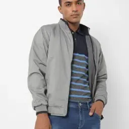 Reversible Bomber Jacket with Insert Pockets-image-66