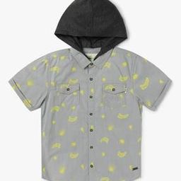 Printed Shirt Removable Hood-image-29