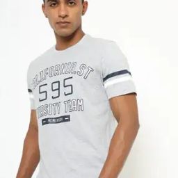 Typographic Print Crew-Neck T-shirt-picture-40