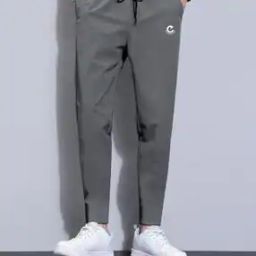 Men Graphic Print Track Pants with Elasticated Drawstring Waist-picture-11