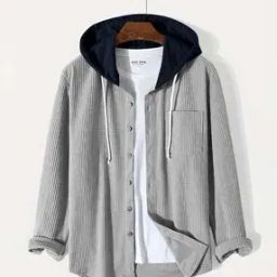 Spread Collar Shirt with Full Sleeves-picture-12
