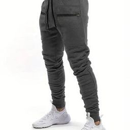 Men Joggers with Drawstring Waist-picture-30