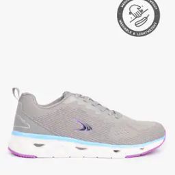 Textured Lace-Up Running Shoes with Cushion Footbed-picture-25