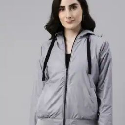 Zip-Front Jacket with Side Pockets-picture-52