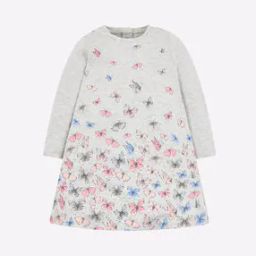 Printed A-line Dress-image-56