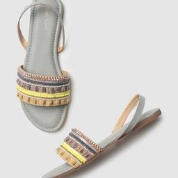 marc loire Embellished Slip-On Sandals with Slingback-picture-12