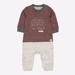 Heathered Night Top with Pants-image-27