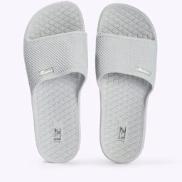 frisbee Men Quilted Open-Toe Slides image 1