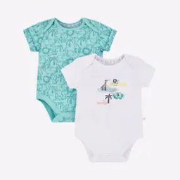 Pack 2 Printed Bodysuits-image-0
