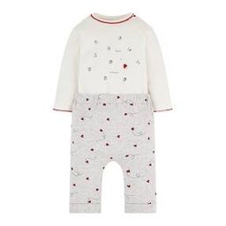 Printed Bodysuit & Pyjama Set-image-45