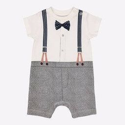Romper with Snap Button Closure-image-57