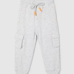 Boys Heathered Cargo Joggers-image-54