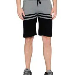 Colourblock Bermudas Shorts with Drawstring Waist-picture-13