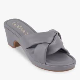 Women Criss-Cross Strap Block-Heeled Sandals-picture-27