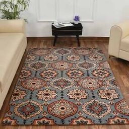 Tufted Rectangular Carpet 3"x 5"-image-4