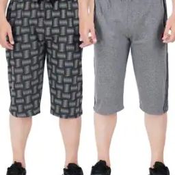 Pack of 2 3/4th Shorts-image-80