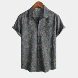 Men Leaf Print Regular Fit Shirt-picture-18