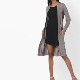 avirate Open-Front Shrug with Waist Tie-Up-picture-1