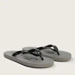 Men Brand Print Thong-Strap Flip-Flops-19