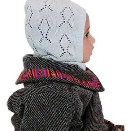 Kids Knitted Ribbed Beanie-image-14