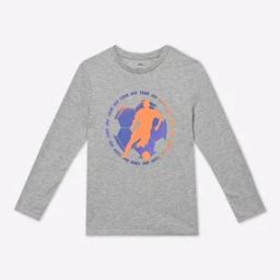 Football Print Cotton Rich T-Shirt-image-2