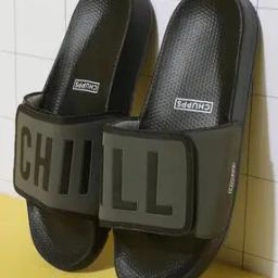 Slip-On Slides with Velcro Fastening-36