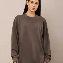 Women Cotton Regular Fit Sweatshirt-picture-11