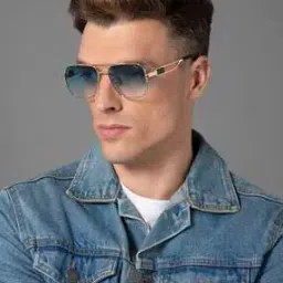 Unisex Square Sunglasses-image-80