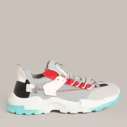 Men Low-Top Paneled Lace-Up Sports Shoes-53