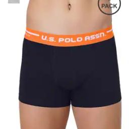 Pack of 2 Trunks with Logo Waistband-picture-47