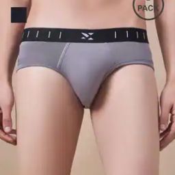 Pack of 2 Briefs with Elasticated Waist-26