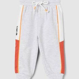Boys Straight Fit Jogger Pants with Contrast Panel-picture-37