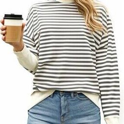 mack jonney Women Regular Fit Stripes T-Shirt-picture-12