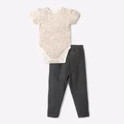 Animal Print Onesie & Pants Set-image-26