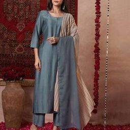 Women Straight Kurta Set-image-89