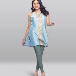 Basic Leggings with Elasticated Waist-image-85