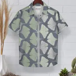 Boys Printed Regular Fit Shirt with Short Sleeves-image-2