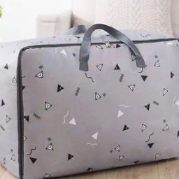 Geometric Print Waterproof Oversized Storage Bag-44