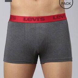 Men Pack of 2 Typographic Print Regular Trunks-image-34