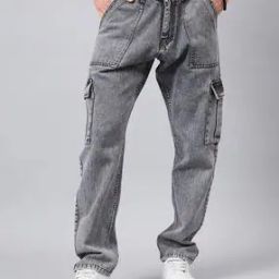 Men Mid-Rise Relaxed Fit Jeans-image-1