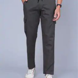 Men Straight Fit Cargo Pants-image-50