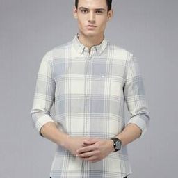 Men Button-Down Slim Fit Shirt with Patch Pocket-picture-11